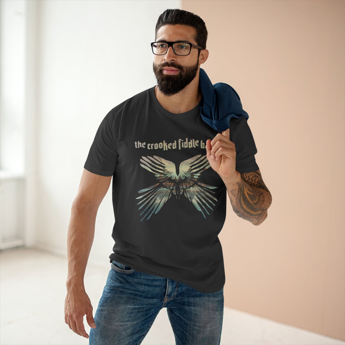 Free Wild Wind tshirt - sky tones